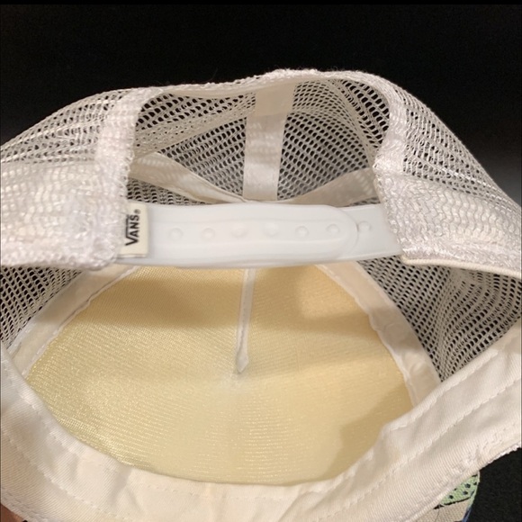 Vans Beach Bound Trucker Hat - White Sand Tropical - Picture 6 of 10